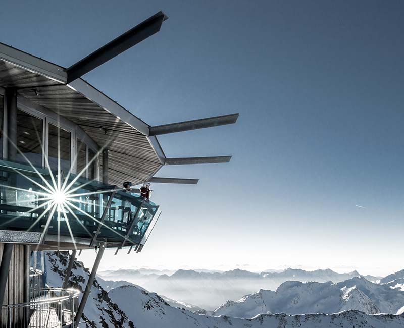 TOP Mountain Star Gastronomie im Skigebiet Obergurgl Hochgurgl Sölden Skiurlaub im Ötztal